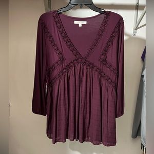 Living Doll Purple Blouse/Top